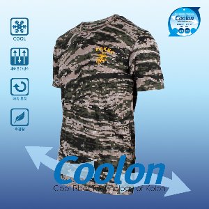 [국산] ROKMC 쿨론 반팔 로카티 해병대디지털 군인 군용 티셔츠
