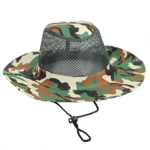 정글 망사 모자 카모그린 군인 군용 여름 모자