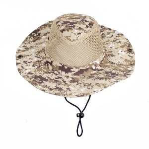 정글 망사 모자 사막디지털 군인 군용 여름 모자