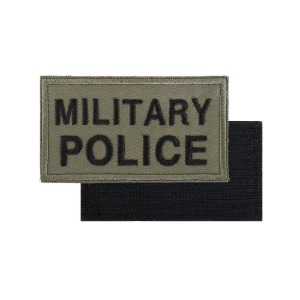 MILITARY POLICE 패치 국방색 군사경찰 컴뱃셔츠 와펜