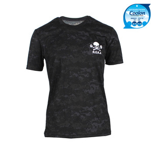 쿨론 반팔 ROKA 백골부대 로카티 검정디지털 군대 군인 군용 티셔츠
