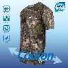 [국산] ROKA 쿨론 반팔 로카티 공군디지털 군인 군용 티셔츠