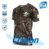 [국산] ROKA 쿨론 백골 반팔 로카티 디지털 군인 군용 티셔츠