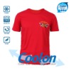 [국산] 쿨론 해병대 기습특공 반팔티 빨강  군인 군용 티셔츠