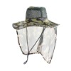 넥커버 정글 망사 모자 카키코리아 군인 군용 여름 모자